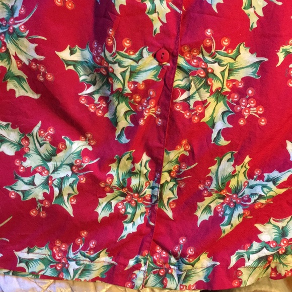 Vintage April Cornelloki Holly print party folk retro smocked prairie dr… - Picture 8 of 8